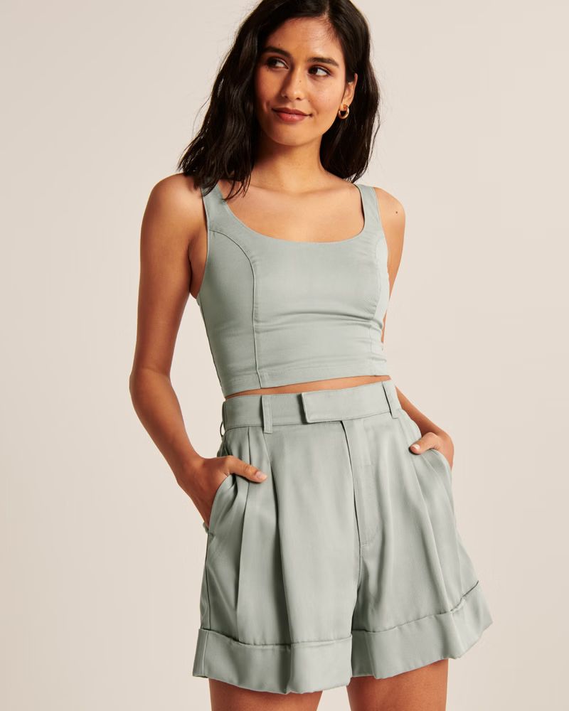 Tailored Cami Top | Abercrombie & Fitch (US)