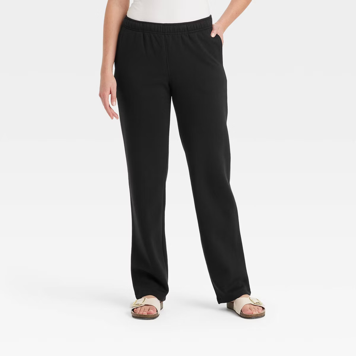 Women's Mid-Rise Knit Straight Leg Sweatpants - Universal Thread™ | Target