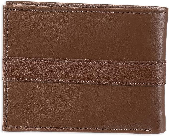 Tommy Hilfiger Men's Leather Wallet – Slim Bifold with 6 Credit Card Pockets | Amazon (US)