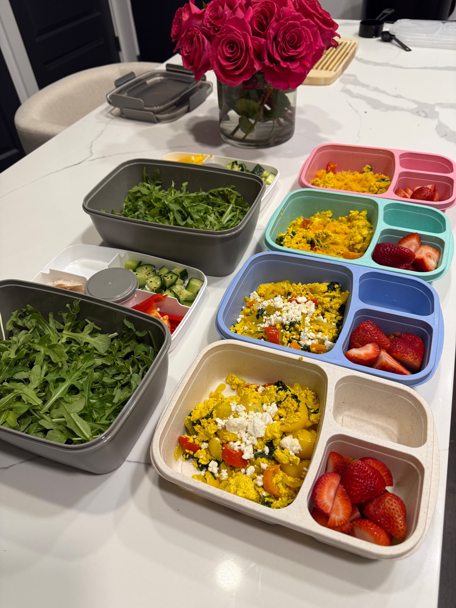 Meal Prep for the Week! Loving these containers from Amazon! 

#LTKHome #LTKFindsUnder50