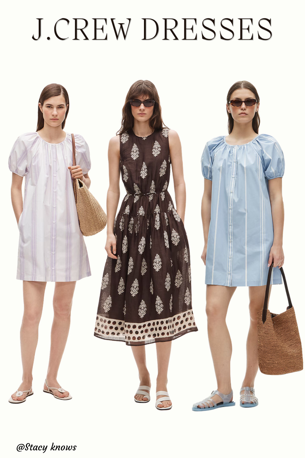 Found the perfect summer dress formulas at J.Crew. ✨ From the ultra-classic puff-sleeve popover  to the stunning open-back dress that belongs on your next vacation canvas, these silhouettes are incredibly flattering and breathable. 
#LTKfashion #JCrewDresses #SummerStyle #ResortWear #EverydayStyle #LTKunder100 #StyleInspo #ChicStyle #SummerEssentials 

 #LTKootd #LTKselfcare #LTKSeasonal