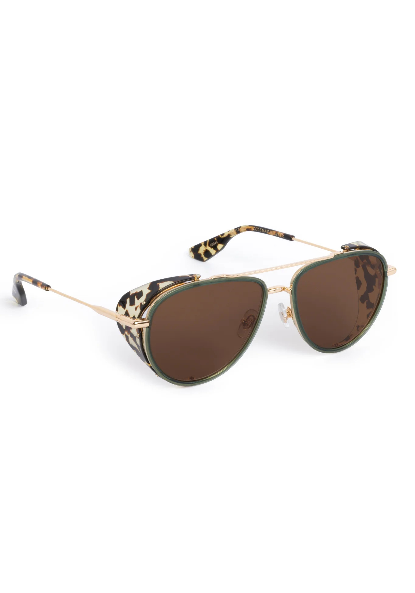 COLEMAN BLINKER | Bottle Green + Zulu 18K | KREWE