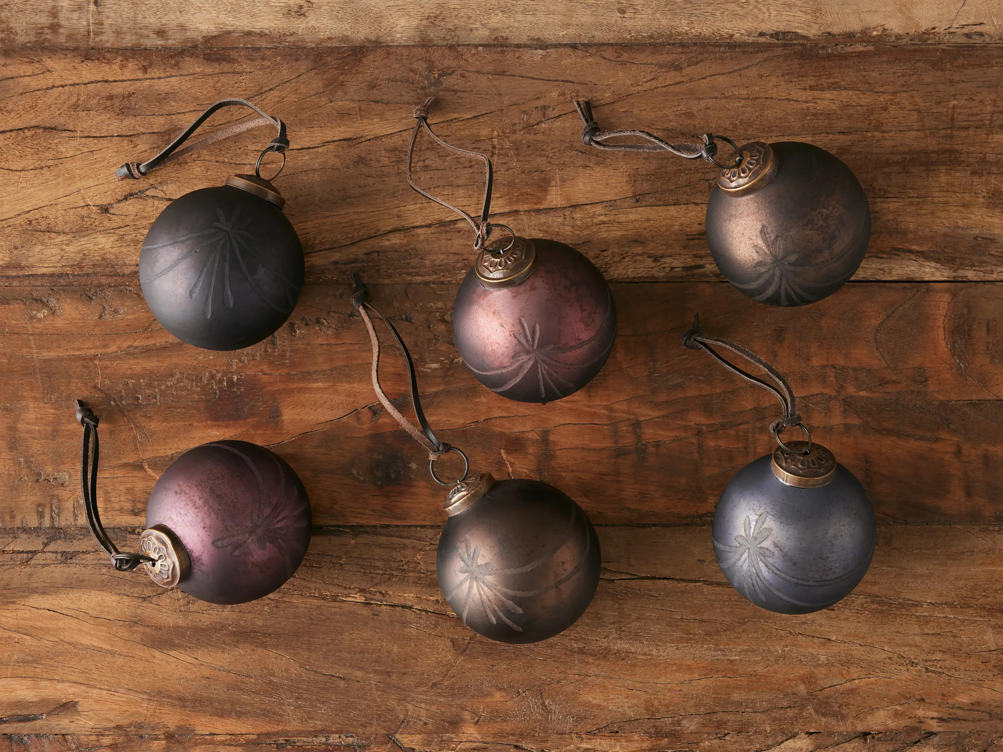 Cool Star Ornaments (Set of 6) | Arhaus