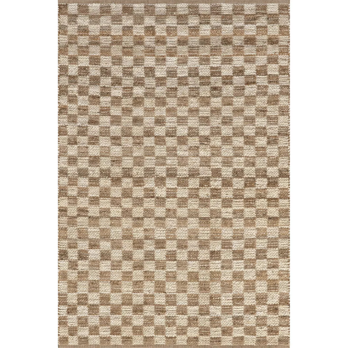 Nuloom Aneira Checkered Jute Area Rug | Target