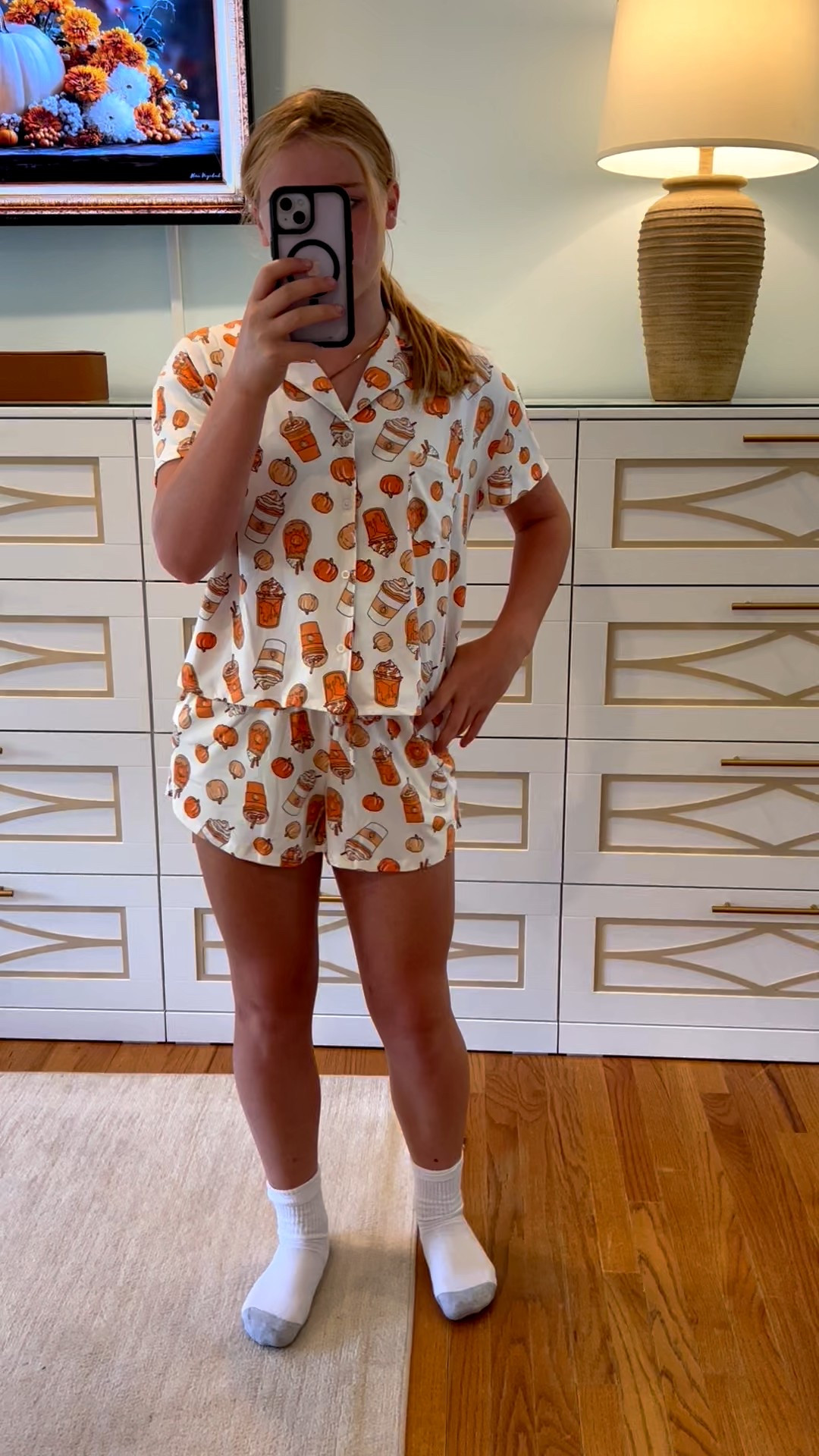 Such comfy and cosy fall and Halloween PJs.  From Pumpkin Spice and Everything Nice to Spooky Skeletons!  The best $17 you will spend all week.

#LTKFindsUnder50