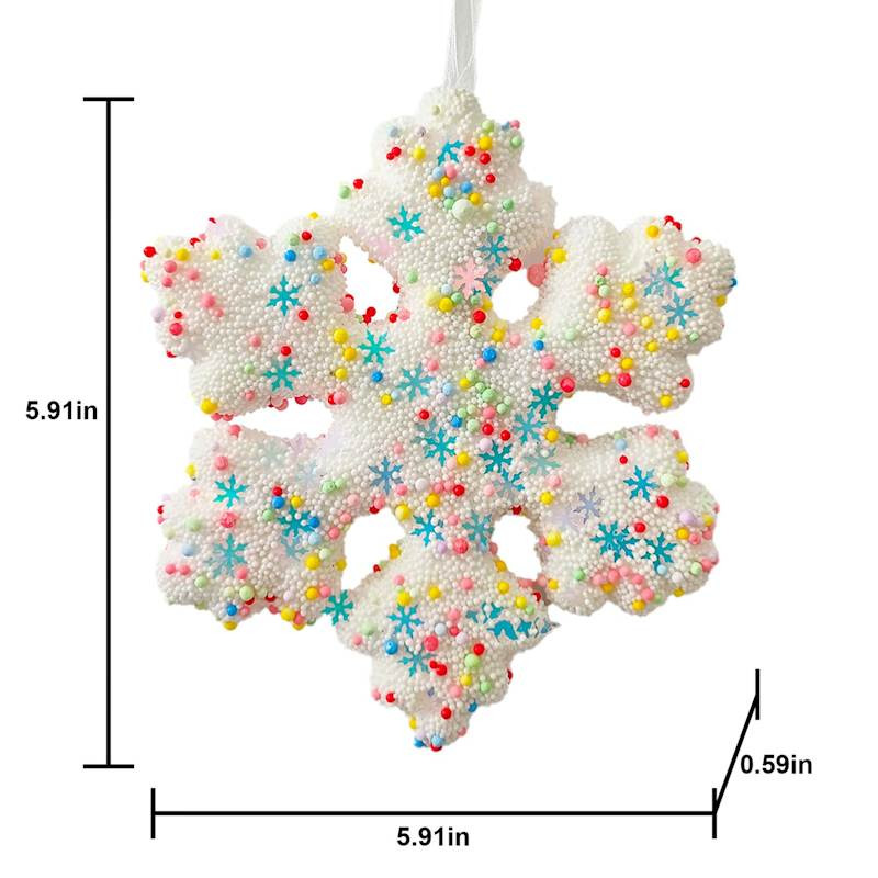 Mrs. Claus' Bakery Snowflake Cookie Ornament, 6" | At Home