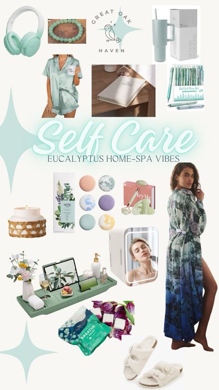 💚 Soft Eucalyptus Home Spa Vibes 

⛅️ Here are some luxe for less bathroom and self care accessories 

✨ all for under $100 most for under $50 

✌️sending peaceful vibes 
Kelly 

#LTKStyleTip #LTKFindsUnder100 #LTKHome