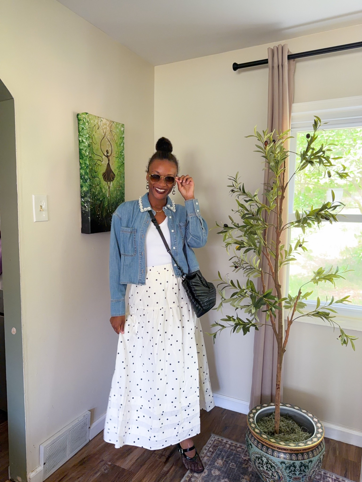 Found at Macy’s
Denim shirt - Small
White t-shirt - Small
Skirt - XXS

#LTKootd #LTKgrwm