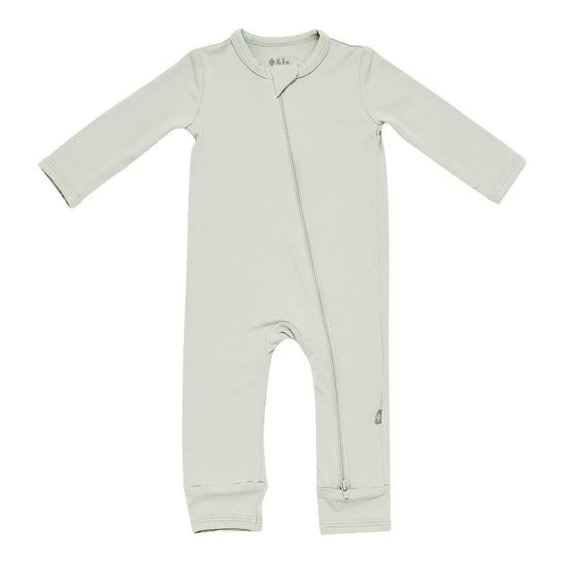 Zippered Romper in Aloe | Kyte BABY