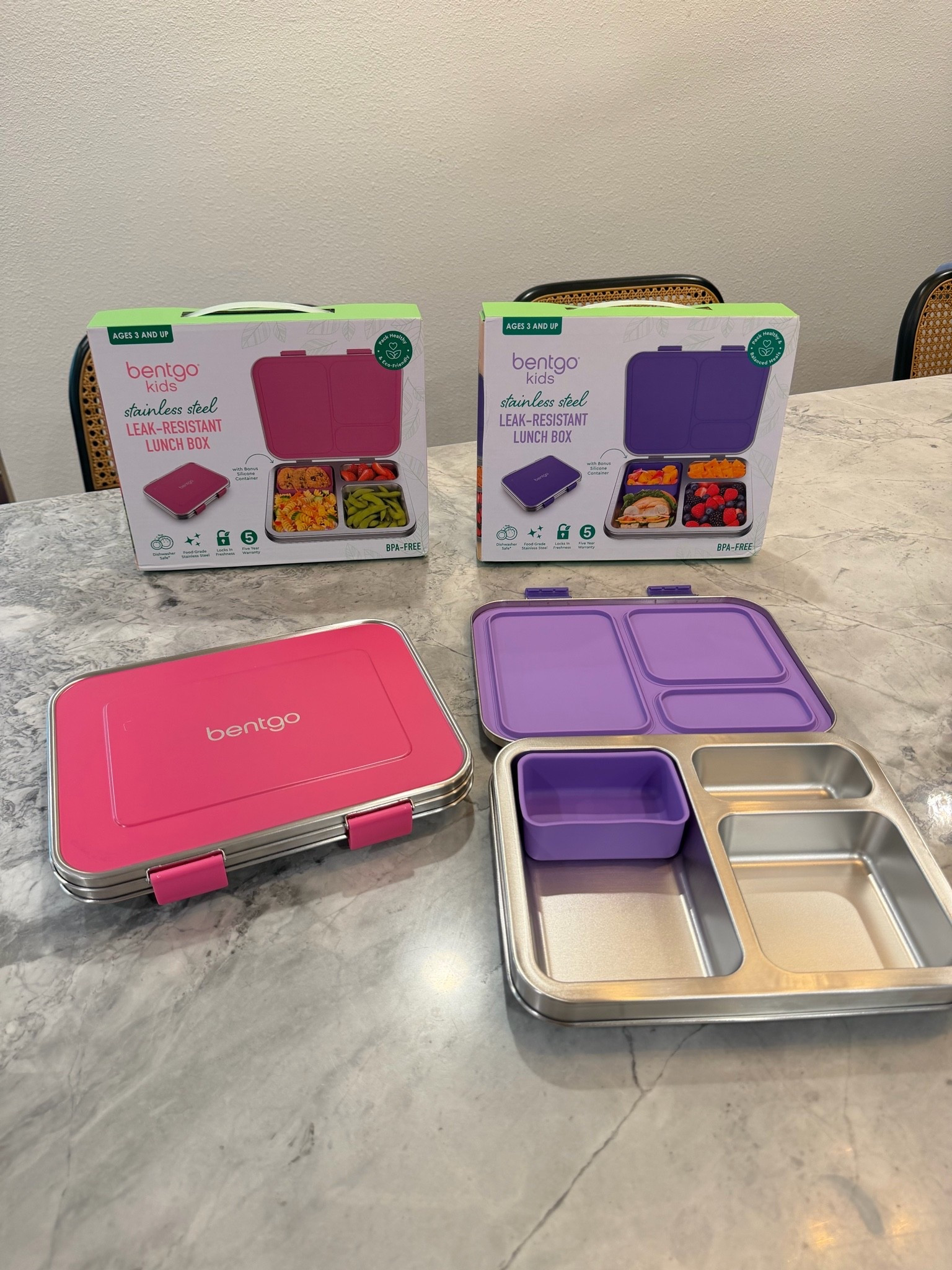 #ad thank you Bentgo for these leak-resistant & stainless steel lunch boxes! So cute & perfect for our little lunches on the go! 😍🩷💜 #LTKlunch #LTKtoddlers #LTKbacktoschool #sponsored

#LTKKids #LTKfoodie #LTKKids #LTKmomlife