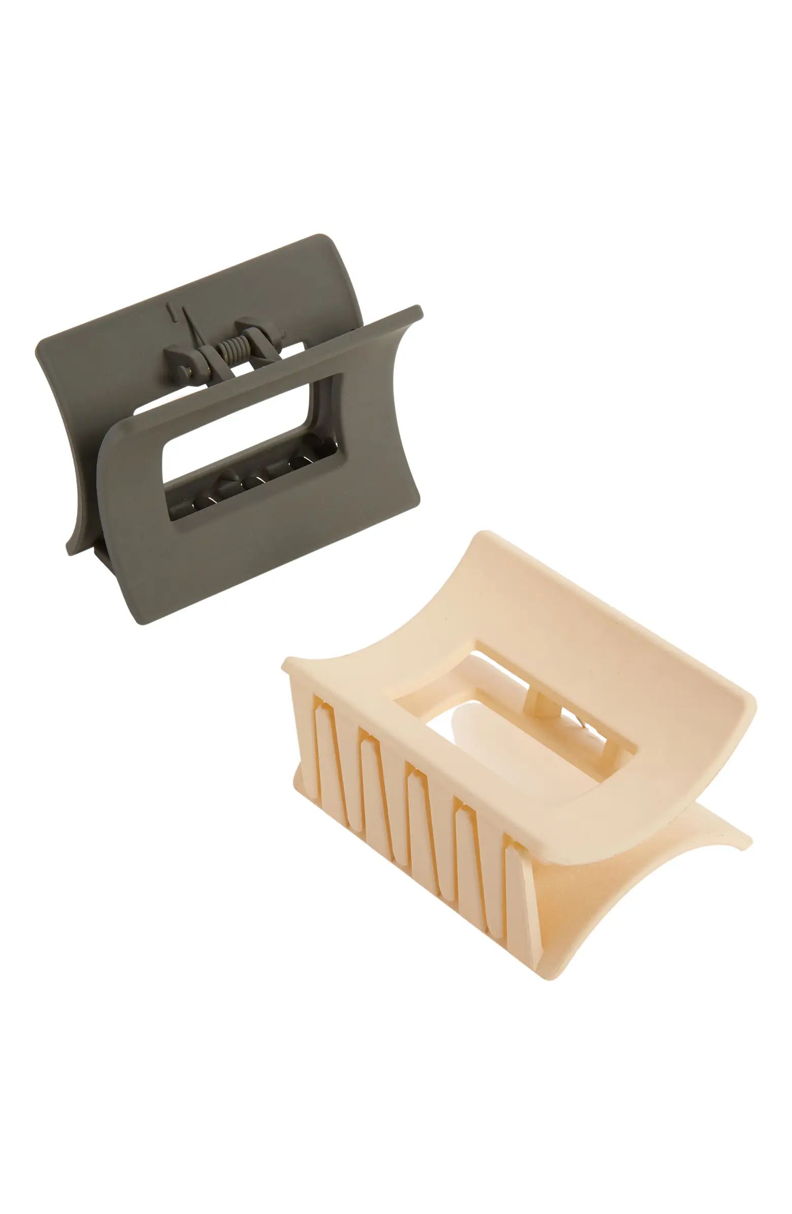 BP. Assorted 2-Pack Square Claw Clips | Nordstrom | Nordstrom
