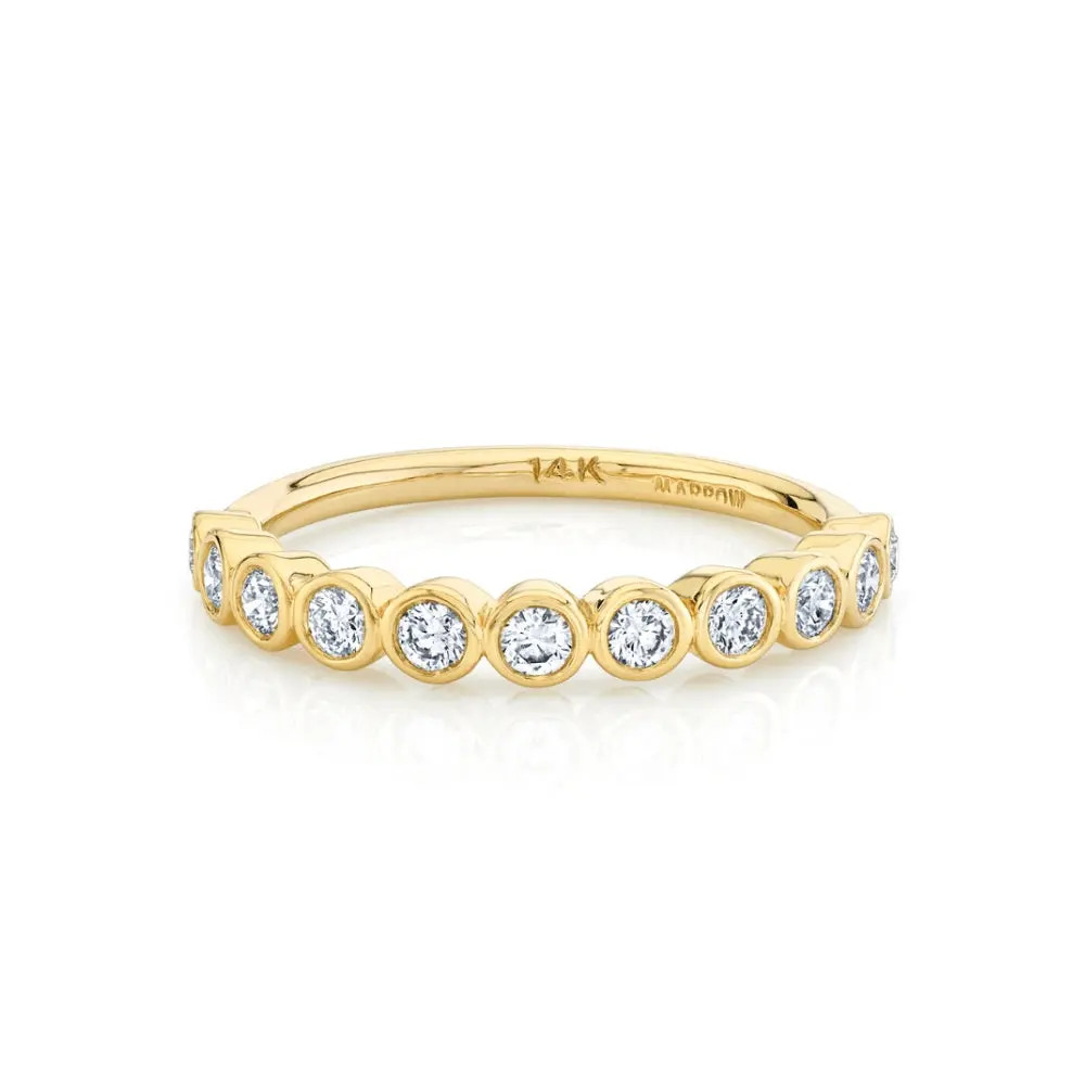 Annie Diamond Bezel Band - Marrow Fine | Marrow Fine