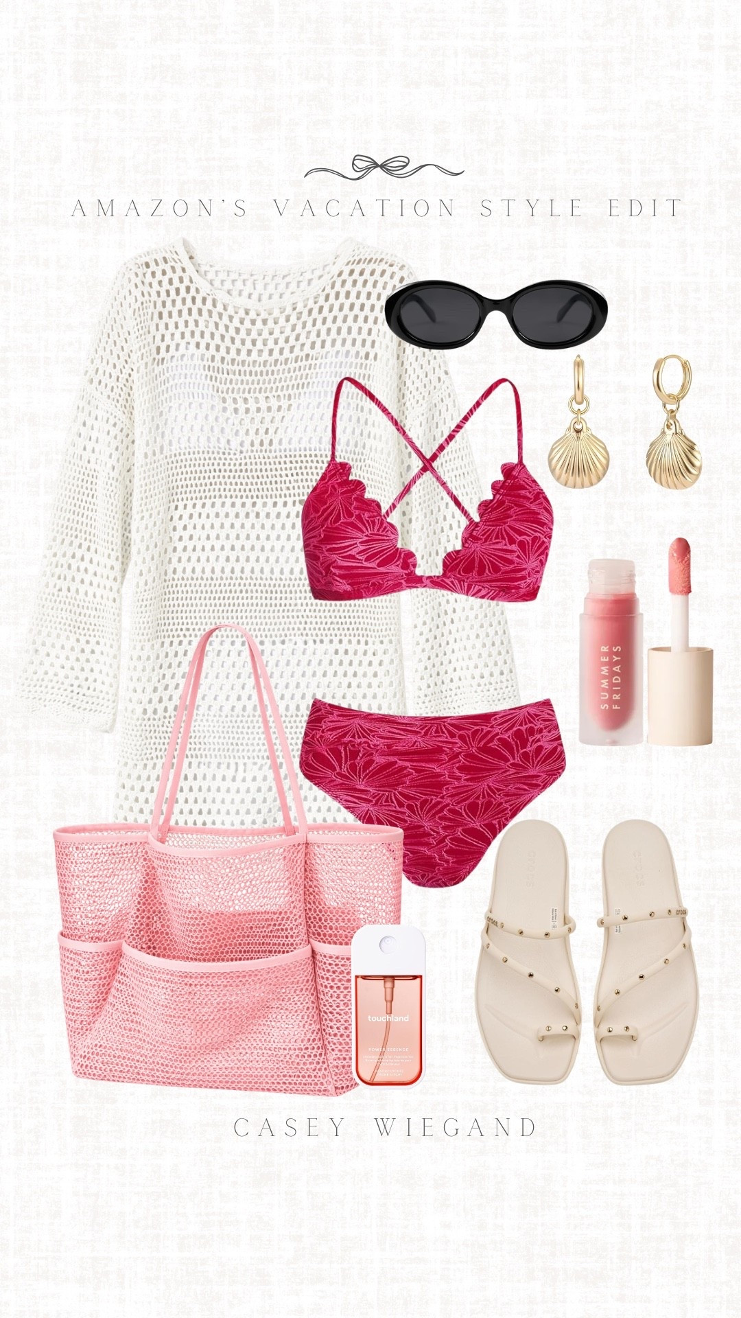 Ready for vacation with these stylish Amazon finds! Perfect for beach days. #VacationStyle

#LTKgrwm #LTKootd #LTKdayinmylife