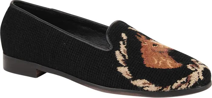 ByPaige Needlepoint Horse & Wreath Flat (Women) | Nordstrom | Nordstrom