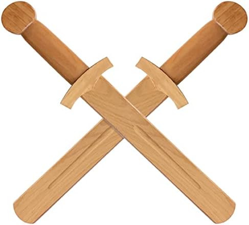 Firesofheaven Wooden Knife Axe Sword Roman Western Wooden Sword Handmade Light Wooden Sword Set O... | Amazon (US)
