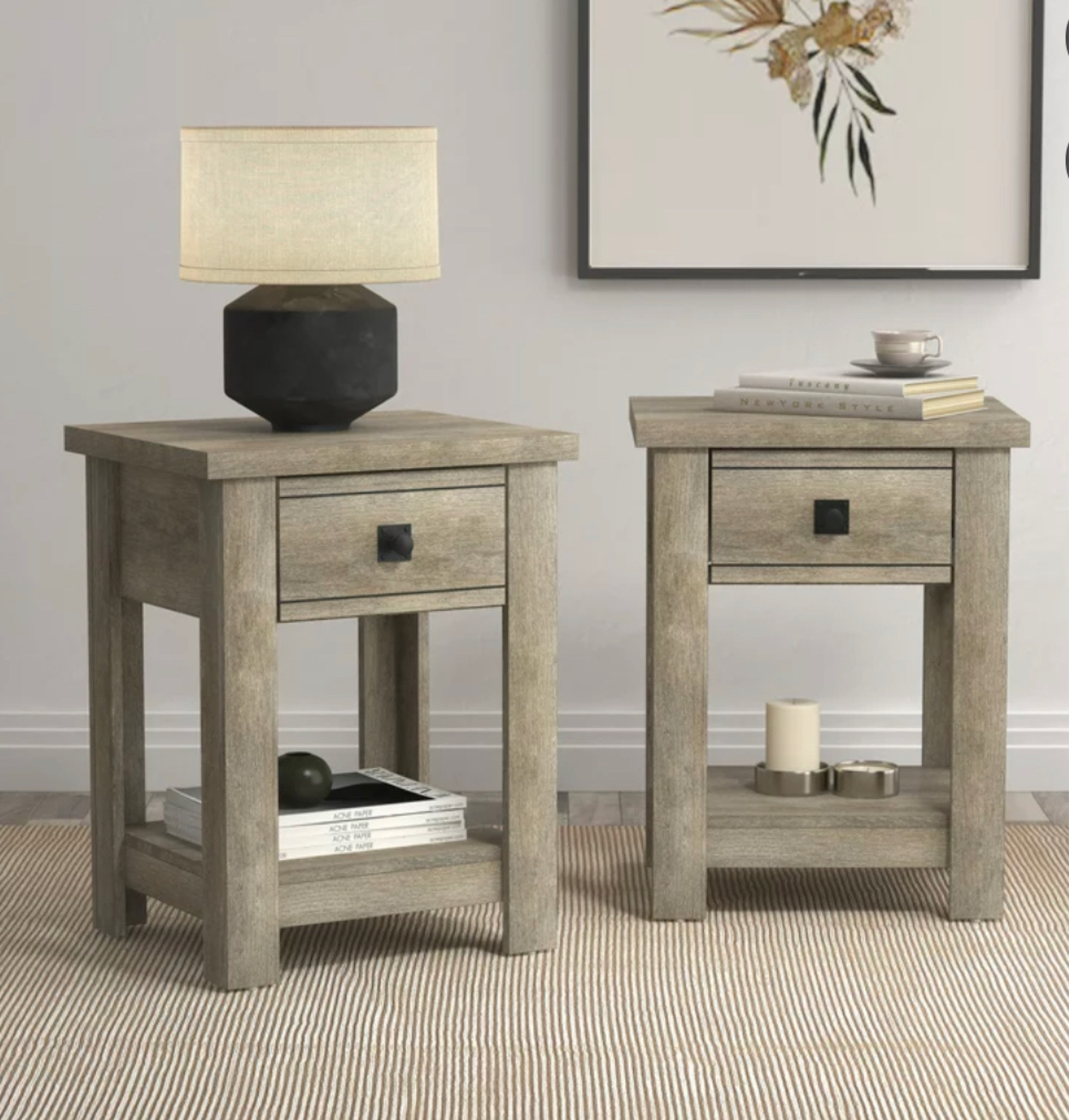 Addison Farmhouse 1 Drawer Nightstand, Set of 2, Driftwood Gray
Now $119.00
was $249.00
Walmart 

#LTKsalealert #LTKFind #LTKhome