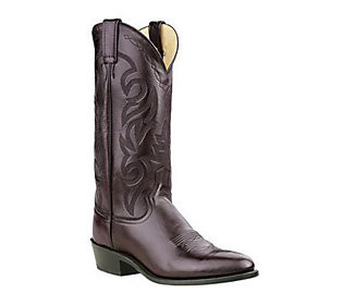 Dan Post Men's Mignon Leather Cowboy Boots - Mi lwaukee | QVC