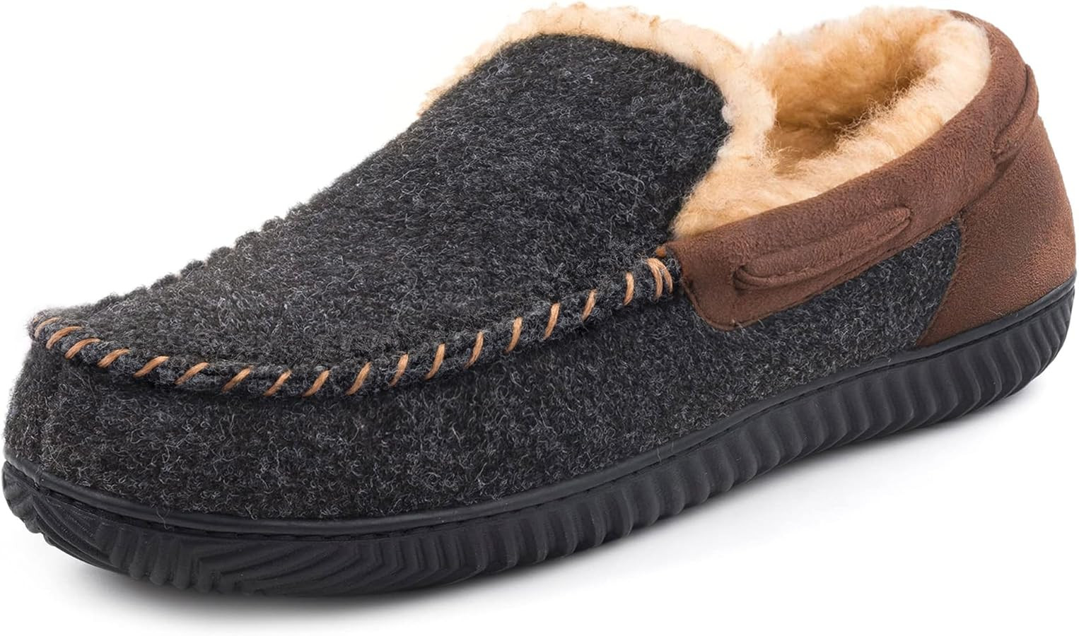 RockDove Men's Hearthfire Memory Foam Moc Slipper | Amazon (US)