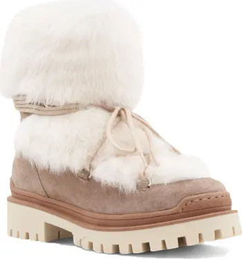 Aquatalia Cinda Weatherproof Genuine Shearling Boot (Women) | Nordstrom | Nordstrom