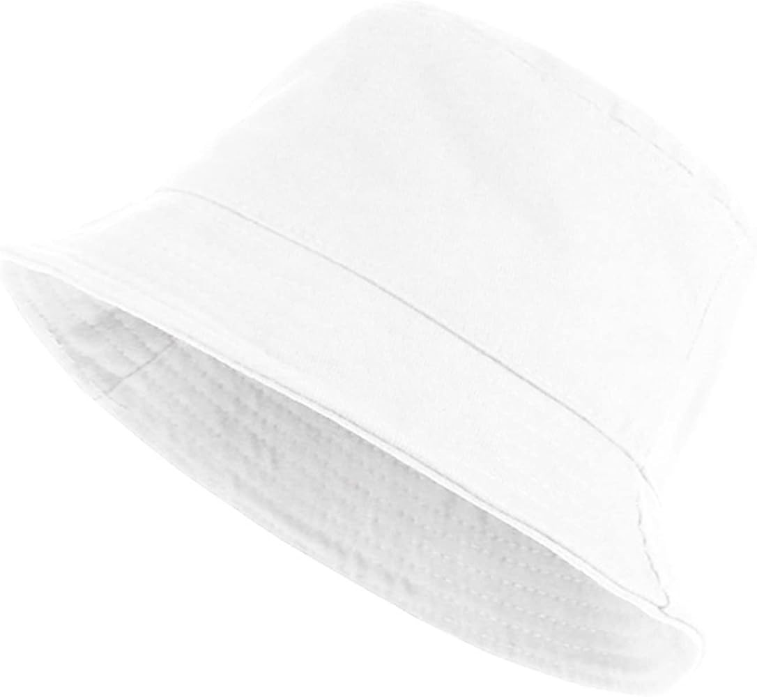 PFFY Bucket Hat for Women Men Cotton Summer Sun Beach Fishing Cap | Amazon (US)