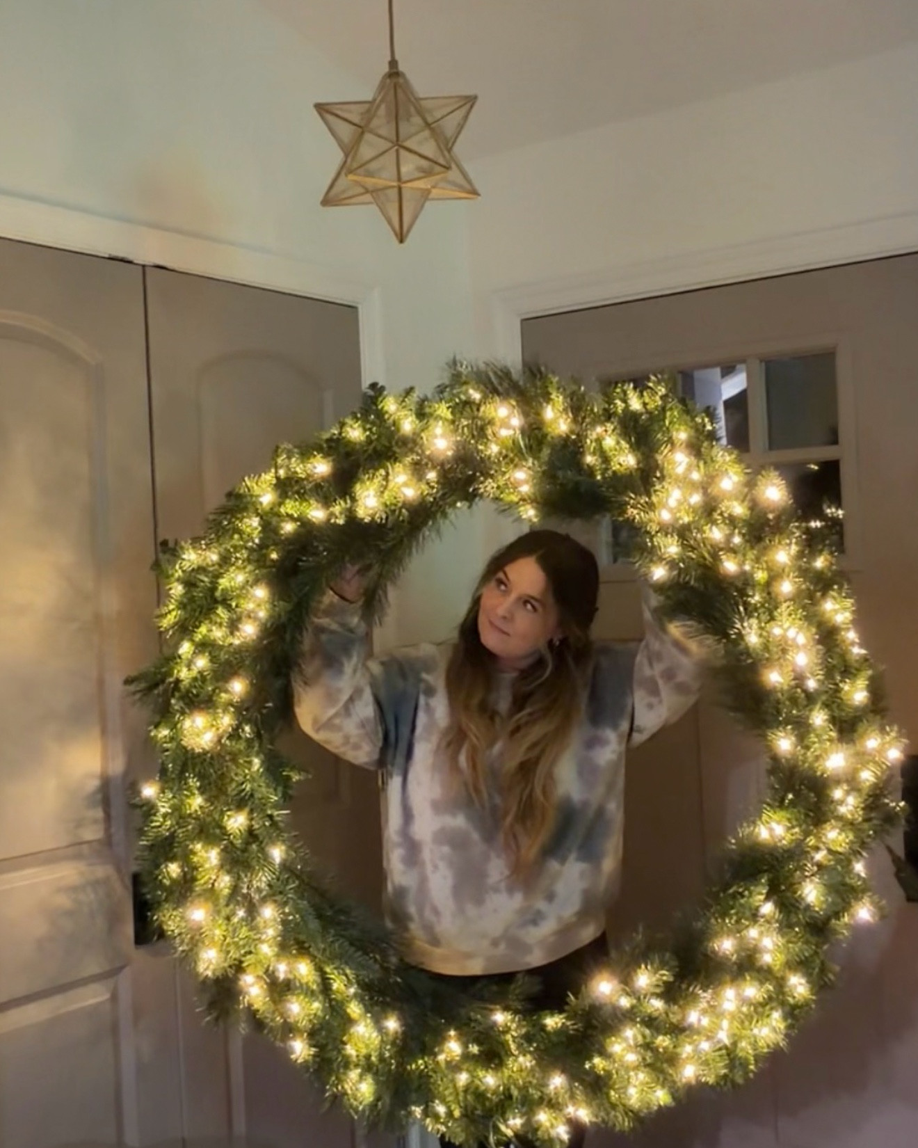 60-in Pre-lit Indoor/Outdoor Green Artificial Christmas Wreath ✨

#LTKHoliday #LTKSeasonal #LTKHome