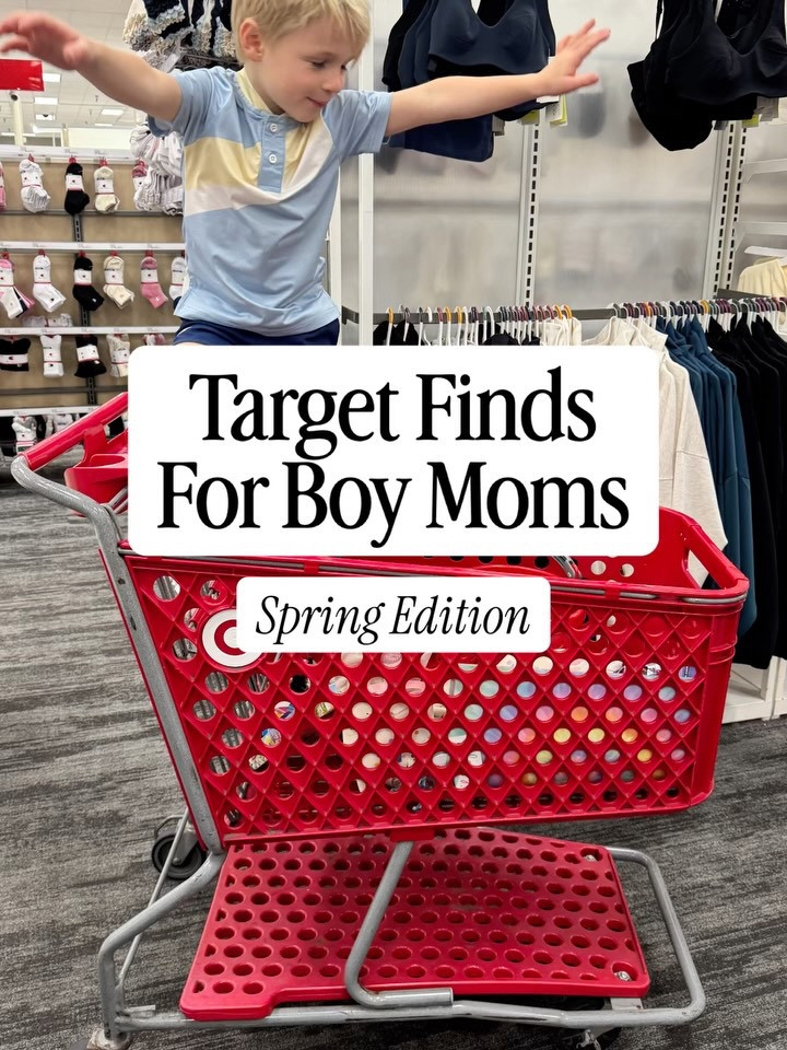 Here’s our favorite finds at target for boy moms for the month of March. Everything from Boys Easter outfits, Easter basket, stuffers, a few style finds for mom, and travel games we love.  The best of @target 
.
#BoyMomLife #TargetFINDS #boymom #raisingboys #targetmom

#LTKSeasonal #LTKKids #LTKmomlife