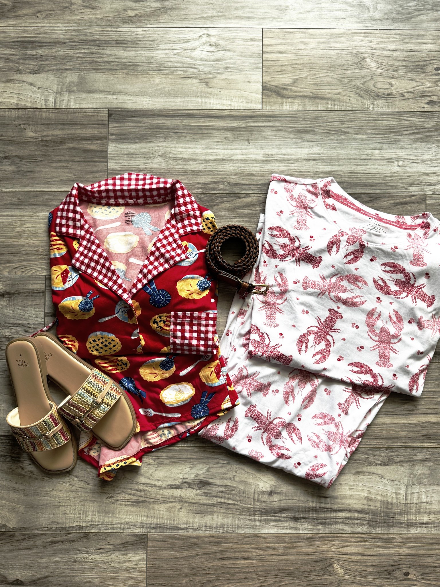 I got both pj sets in a Small (this exact 4th of July print is sold out online so linking what’s available)
The belt in a S/M
Shoes in a size 7

#LTKSummerEdit #LTKSeasonal #LTKFindsUnder50