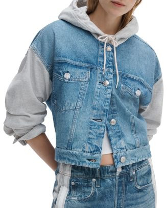 Miramar Terry Mixed Media Jacket | Bloomingdale's (US)