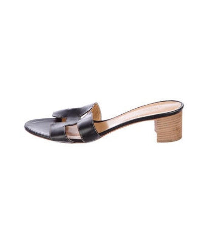 Hermès Oasis Leather Sandals Black Hermès Oasis Leather Sandals | The RealReal