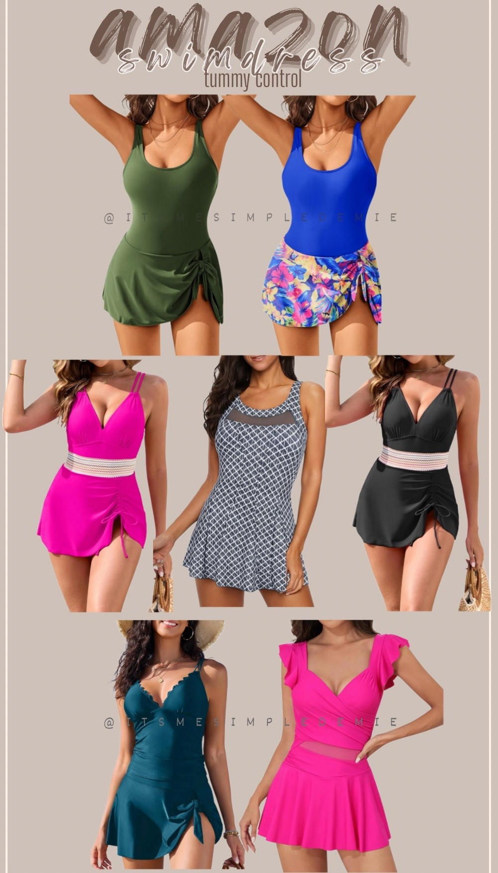 Swimsuit dress under $20 depending on the size you choose ‼️‼️

Some designs are low on stock Hurry !!!!


#LTKSeasonal #LTKSaleAlert #LTKFindsUnder50