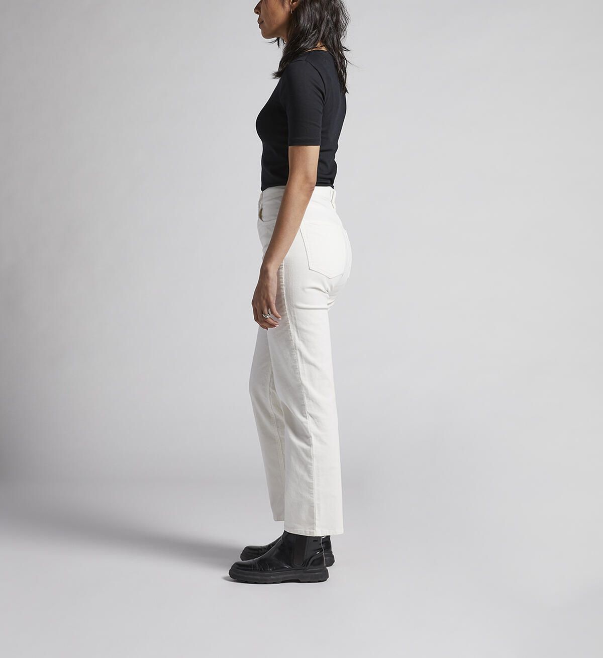 Highly Desirable High Rise Straight Leg Pants | Silver Jeans Co. (US)