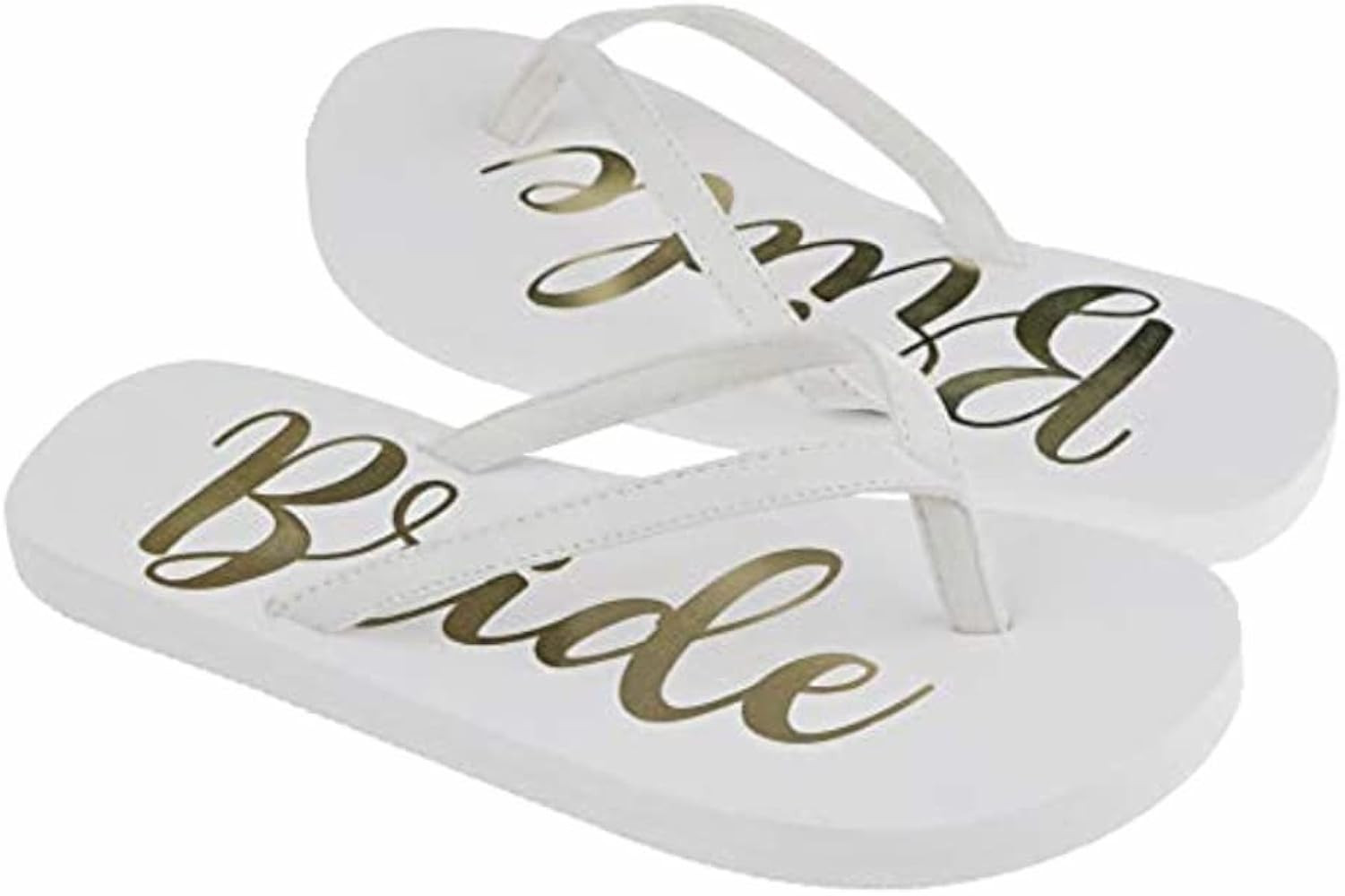 Capelli New York Ladies Glitter and Foil Bride EVA Flip Flops | Amazon (US)