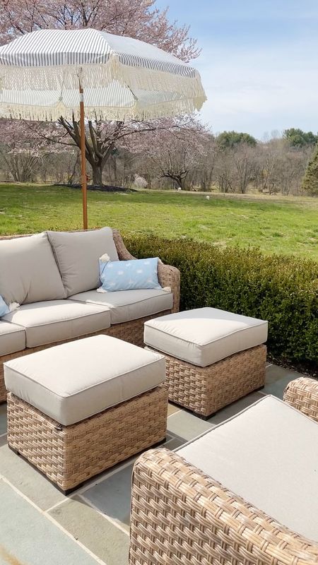 My patio ottomans are back in stock! Patio Decor, patio set

#LTKhome #LTKFind #LTKsalealert