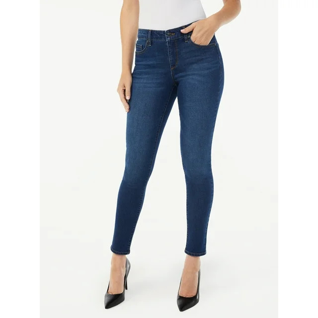 Sofia Jeans Women's Sofia Skinny Mid Rise Ankle Jeans | Walmart (US)
