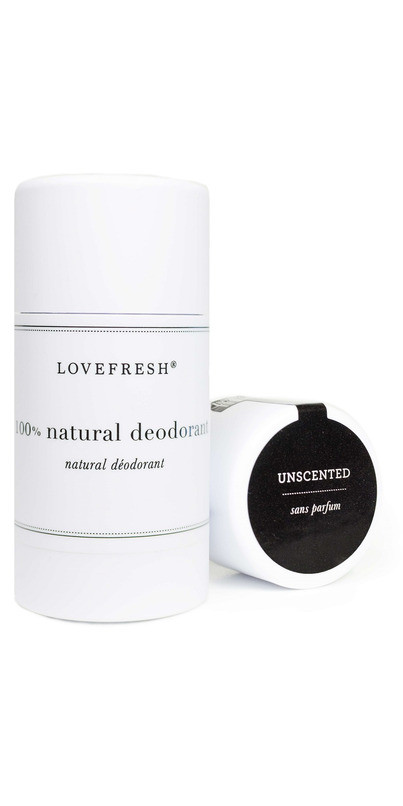 LOVEFRESH Unscented Natural Cream Deodorant Stick | Well.ca