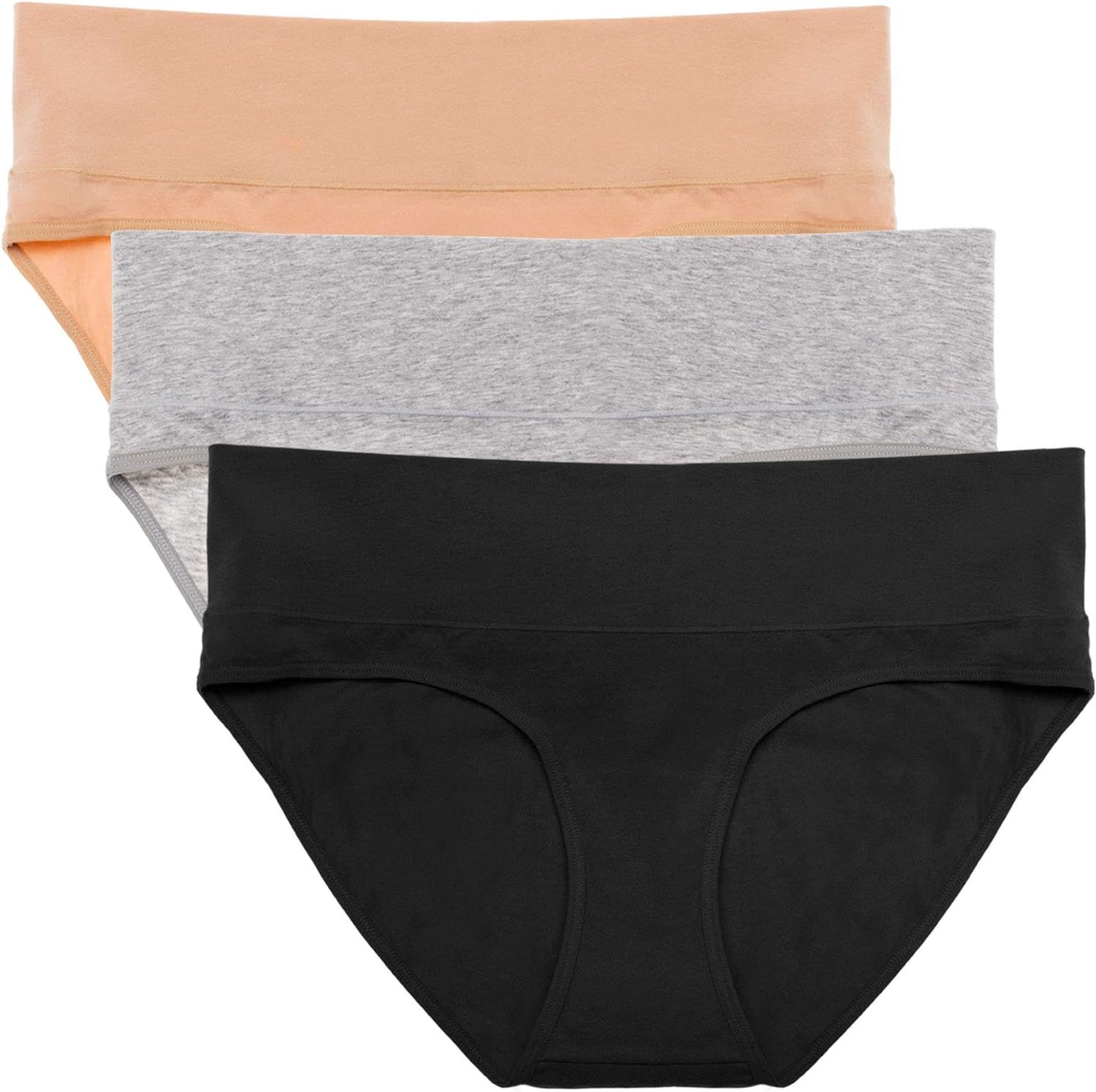 Intimate Portal Maternity Underwear | Pregnancy Postpartum Panties | Foldable Briefs Under the Bump | Amazon (US)