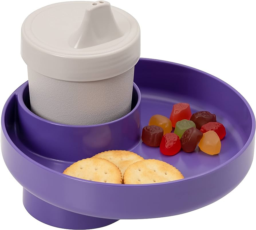 My Travel Tray/Round - USA Made. Easily Convert Your Current Cup Holder to a Tray and Cup Holder ... | Amazon (US)