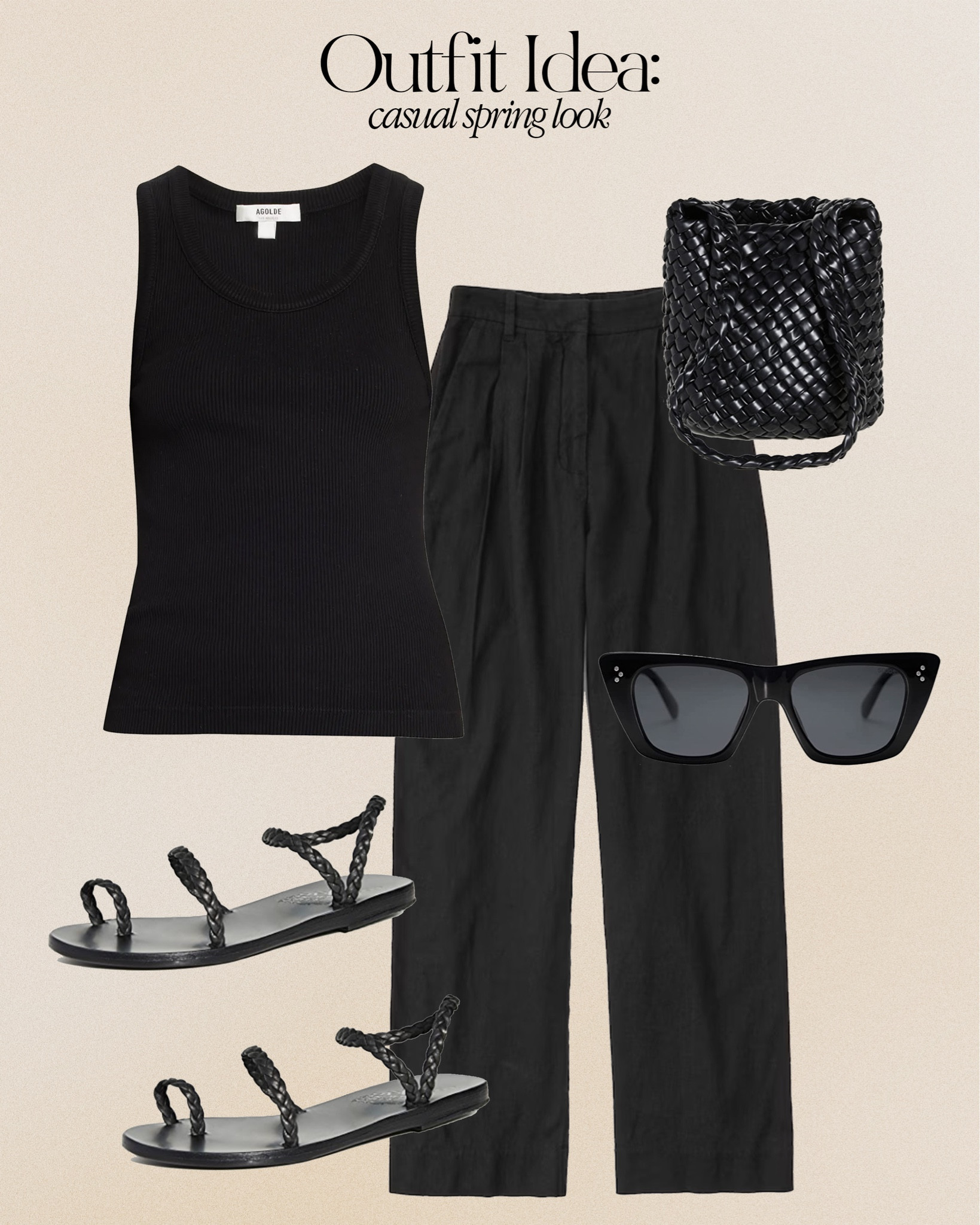 Casual spring look 🖤