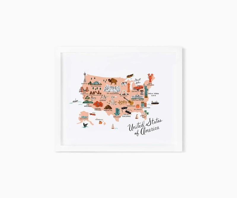 United States of America Art Print | Rifle Paper Co.
