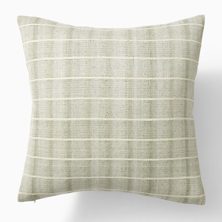 Windowpane Floral Pillow Cover & Throw Set | West Elm (US)