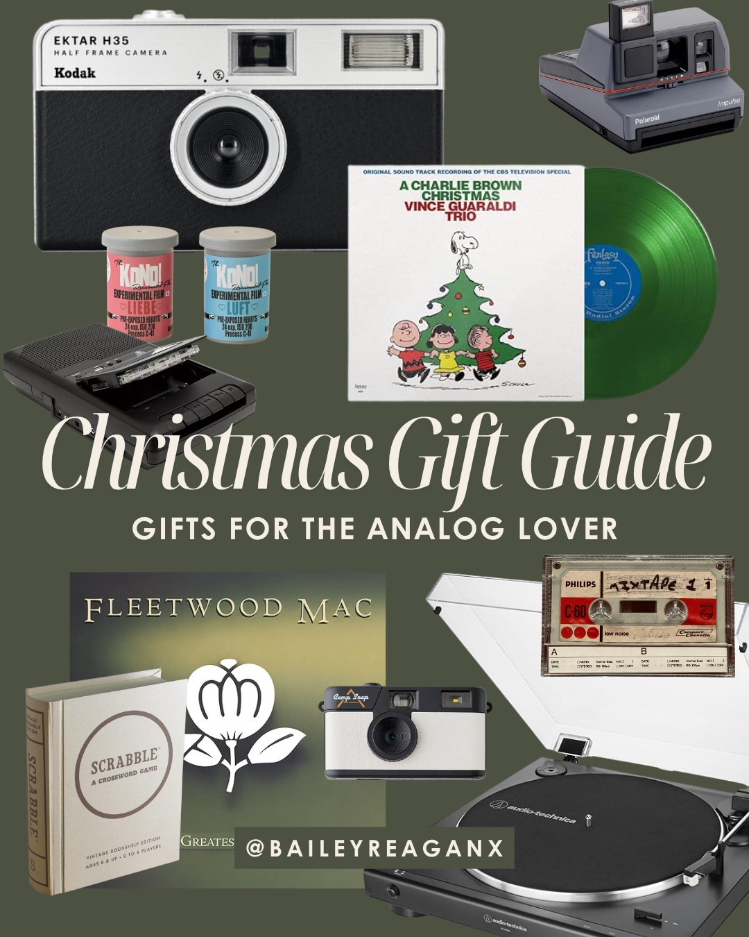 Gifts for the analog lover 🎄♥️

#LTKGiftGuide #LTKHome #LTKHoliday