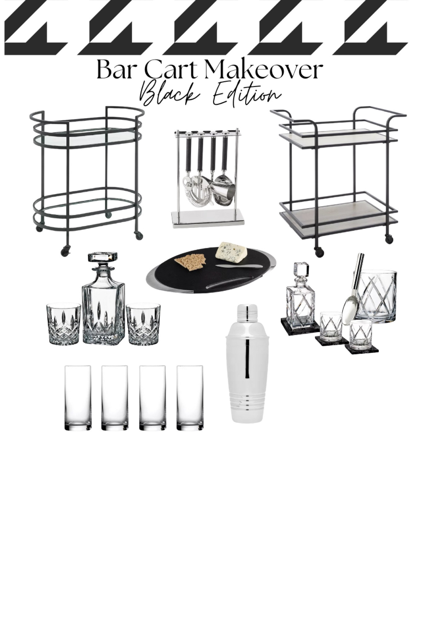 Revamp your space with a sleek black makeover, available at the LTK shop. Elevate your decor with modern sophistication, turning your home into a stylish haven. Explore our curated collection for black accents that add a touch of bold elegance to every room, creating a space that exudes contemporary charm.

#LTKhome #LTKparties #LTKGiftGuide