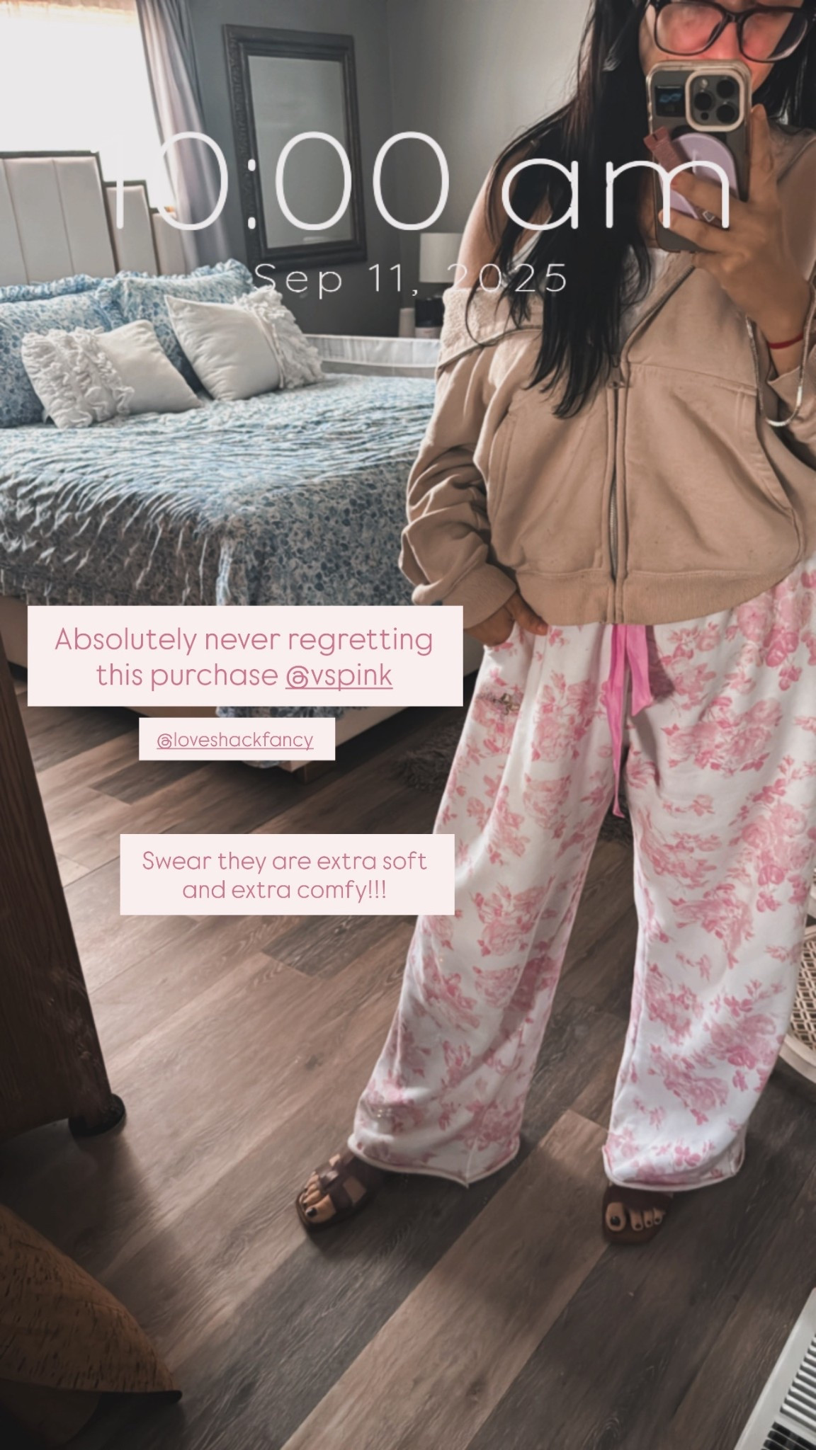 Not sure what it is about these Loveshack Fancy x Victoria’s Secret sweats, but they are next-level comfy and soft. Zero regrets on this purchase—they’re just so cute! 💖

#LTKHome #LTKFindsUnder100 #LTKActive