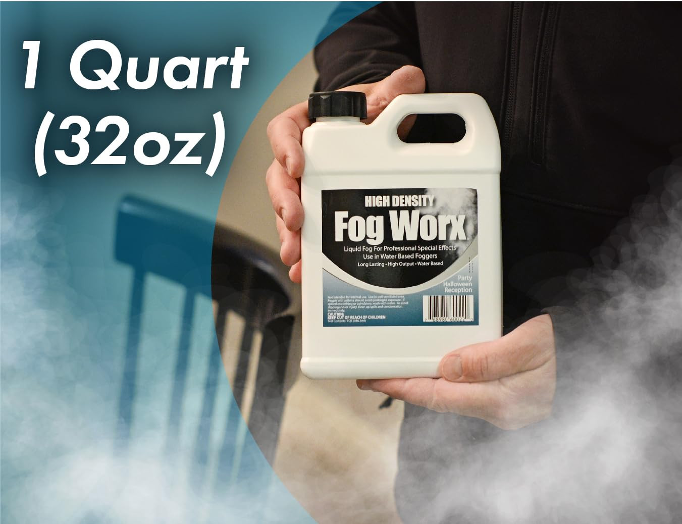 FogWorx Extreme High Density Fog Juice - Quart – 32 Fluid Ounces of Long Lasting, High Output, ... | Amazon (US)