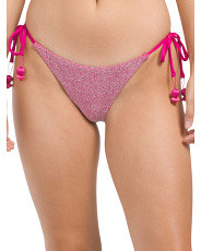 Cosmo Shine Tie Side Swimsuit Bottom | Marshalls