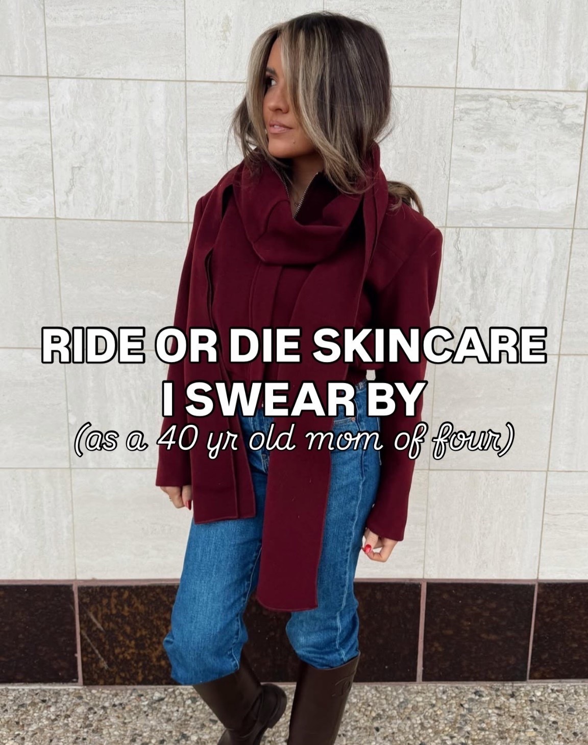Ride or die skincare I swear by as a 40 year old mom of four! 

beauty must haves, skincare, mature skin, red light therapy 

(FB)