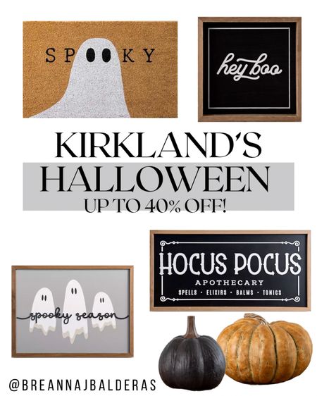 Kirkland’s Halloween ✨ 

Halloween items up to 40% off! 
Let’s be friends! Instagram @breannajbalderas 

#LTKsalealert #LTKSale #LTKSeasonal