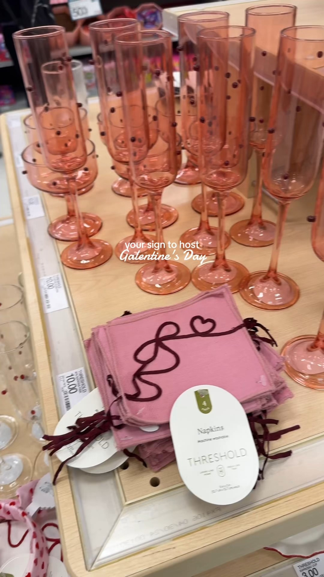 Target finds for your Galentines Day party or Valentines Day decor 