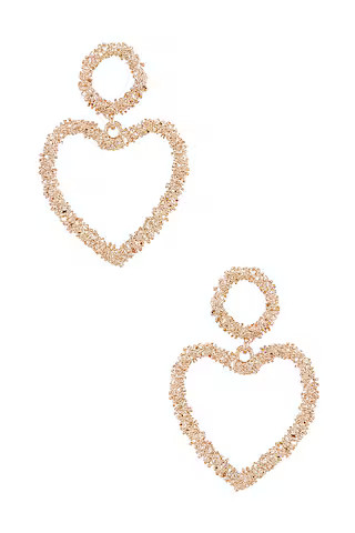 Heart Drop Earrings
                    
                    Ettika | Revolve Clothing (Global)