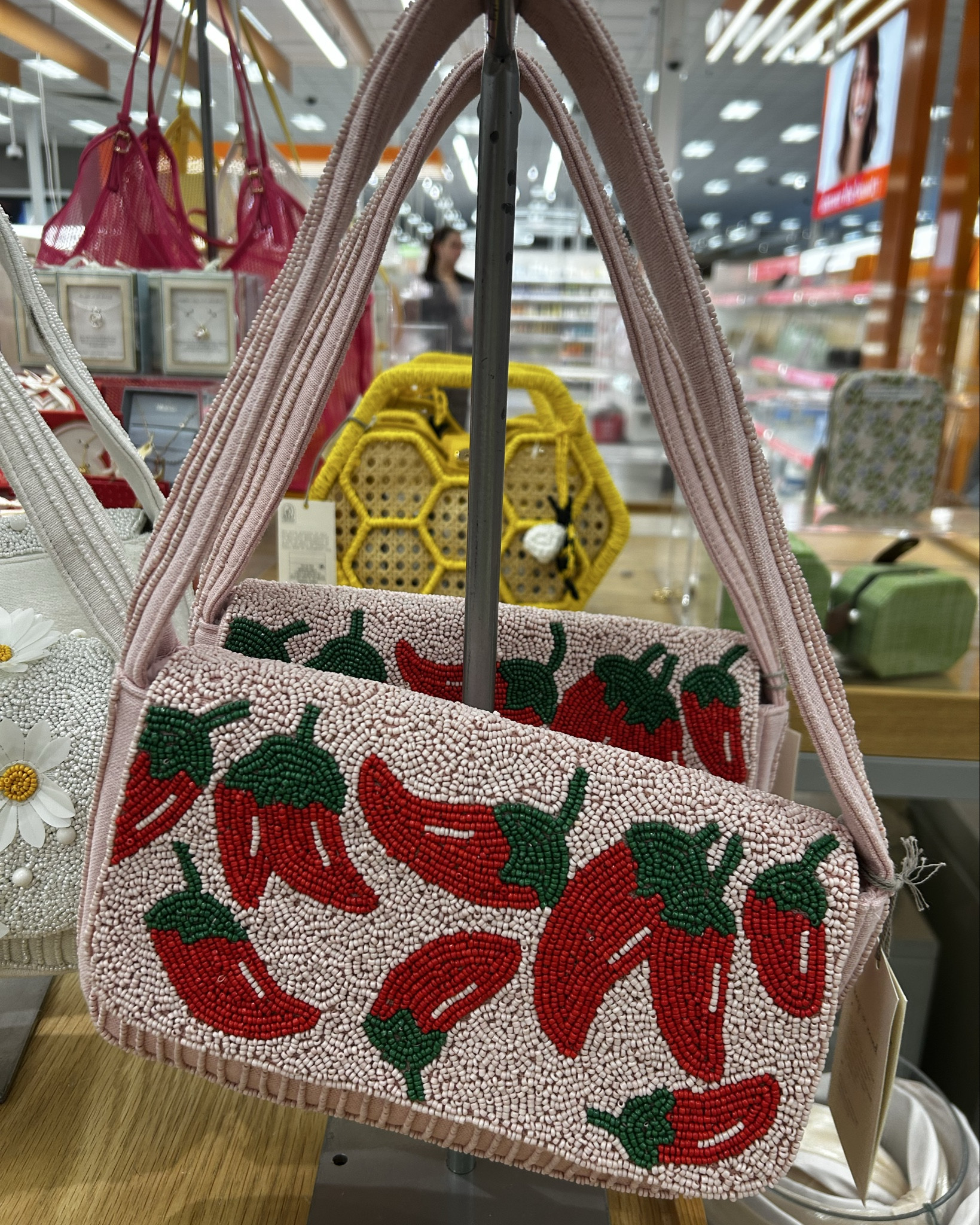 Beaded mini bags from Target that look way more expensive than they are ✨
The perfect statement accessory for summer outfits. Linked on LTK.

#TargetStyle #TargetFinds #ChicForLess #SummerBags #LTKIt #LTKSwim #ResortStyle #BudgetFinds

#LTKSeasonal #LTKBeauty #LTKTravel